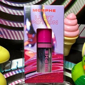 Morphe Lust Potion Bi-Phase Lip Oil - Pink and Silver DEEP DESIRE passion fruit